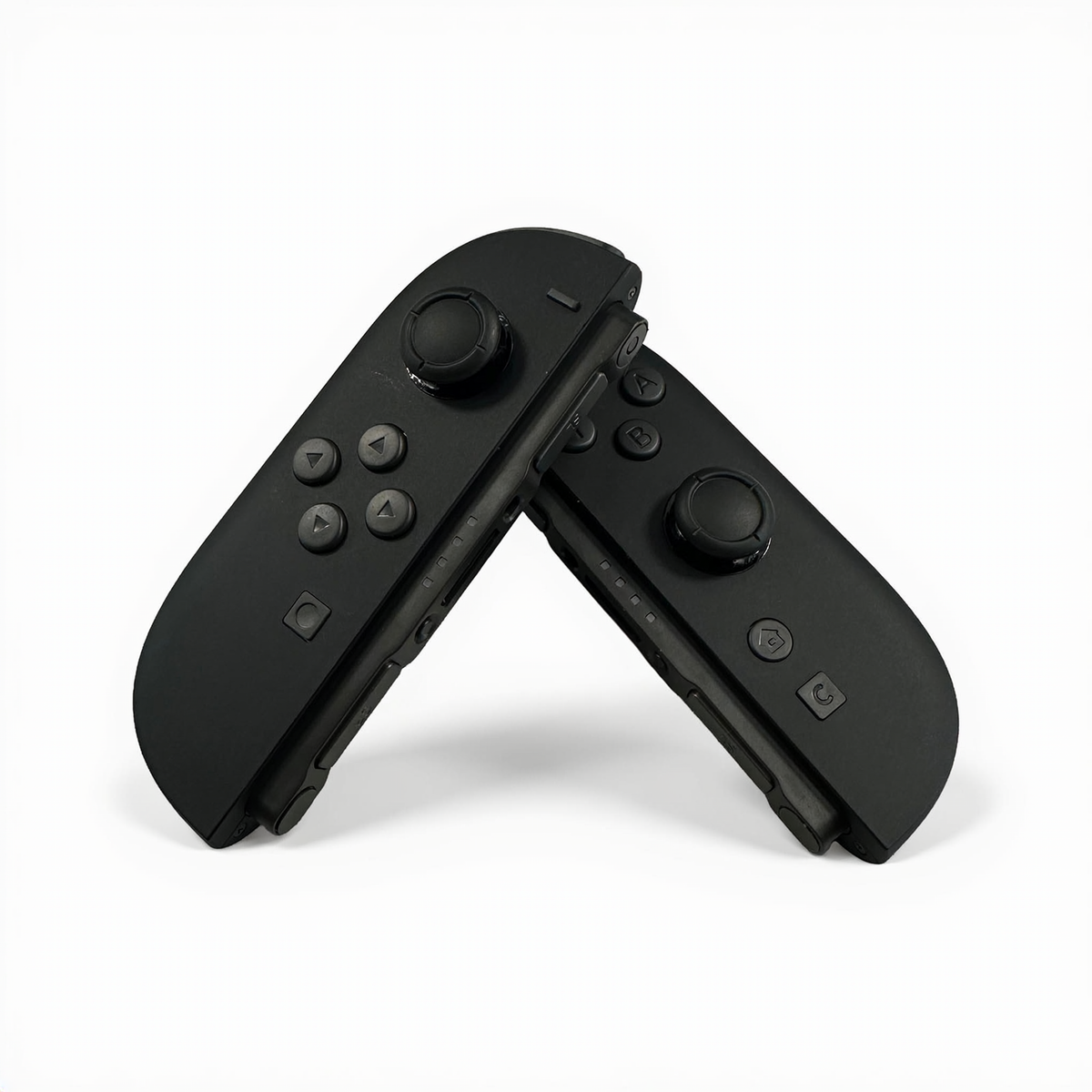 Black & White Custom Nintendo Switch 2 Joy-Cons with TMR Drift-Resistant Joysticks