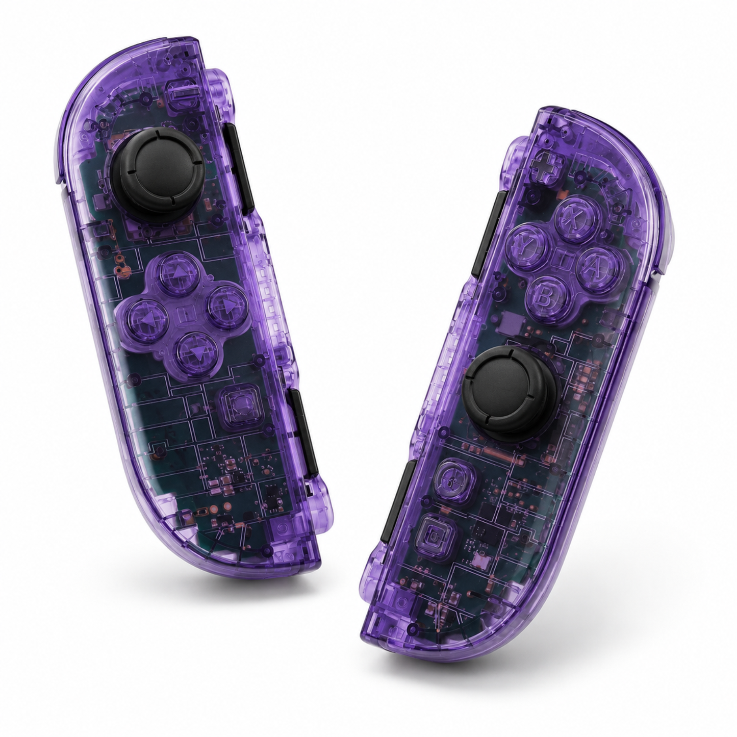 Atomic Purple Custom Nintendo Switch 2 Joy-Cons with TMR Drift-Resistant Joysticks