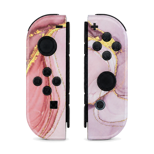 Cosmic Pink Gold Marble Effect, standard front: Original controls / Original caps