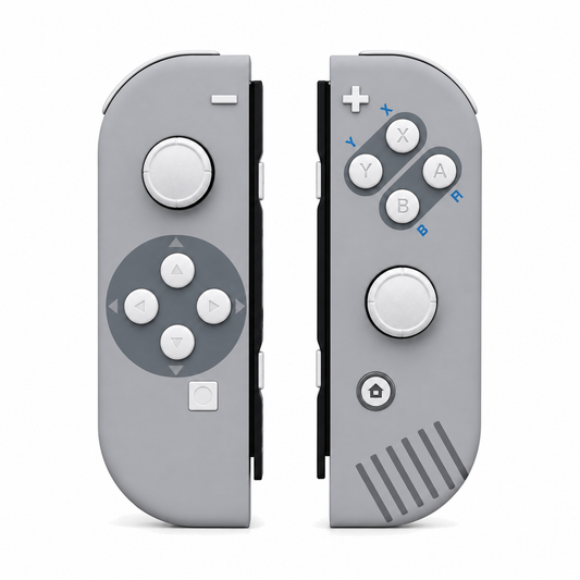 Classic 1989 GB DMG-01 Style, standard front: White buttons / White caps