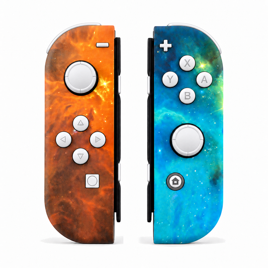 Gold Star Universe, standard front: White buttons / White caps