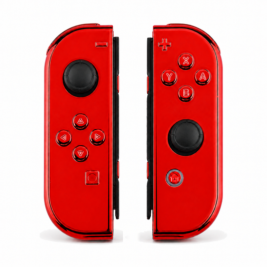 Chrome Red, standard front: Original controls / Original caps