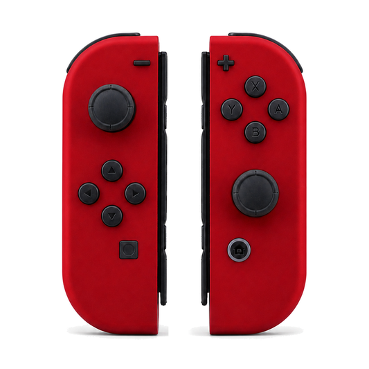Scarlet Red, standard front: Original controls / Original caps