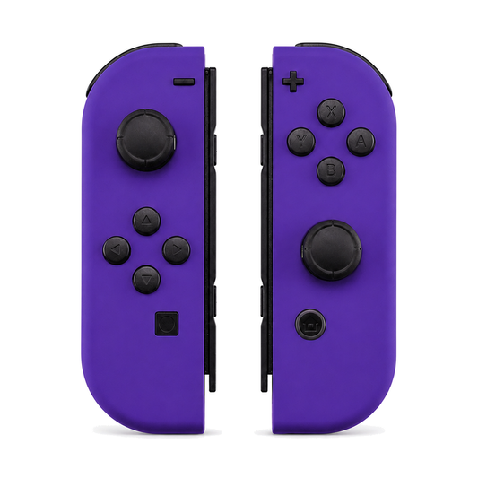 Purple, standard front: Original controls / Original caps