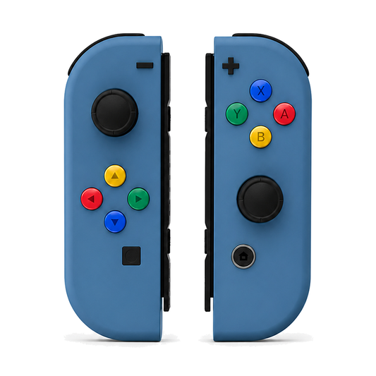 Airforce Blue, standard front: Original controls / Original caps