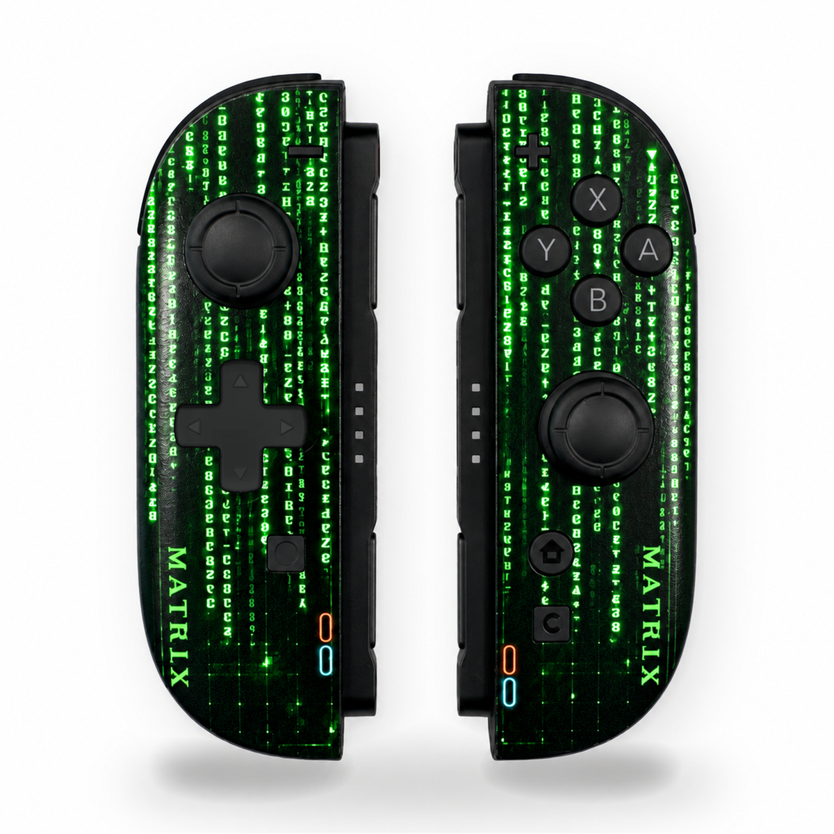 Matrix Code Custom Nintendo Switch 2 Joy-Cons with TMR Drift-Resistant Joysticks