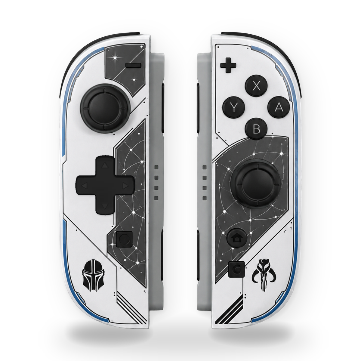 The Mandalorian Custom Nintendo Switch 2 Joy-Cons with TMR Drift-Resistant Joysticks