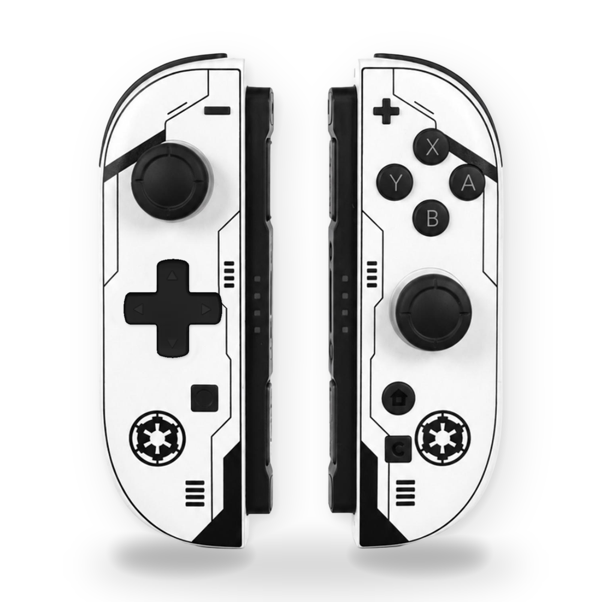 Storm Trooper Custom Nintendo Switch 2 Joy-Cons with TMR Drift-Resistant Joysticks