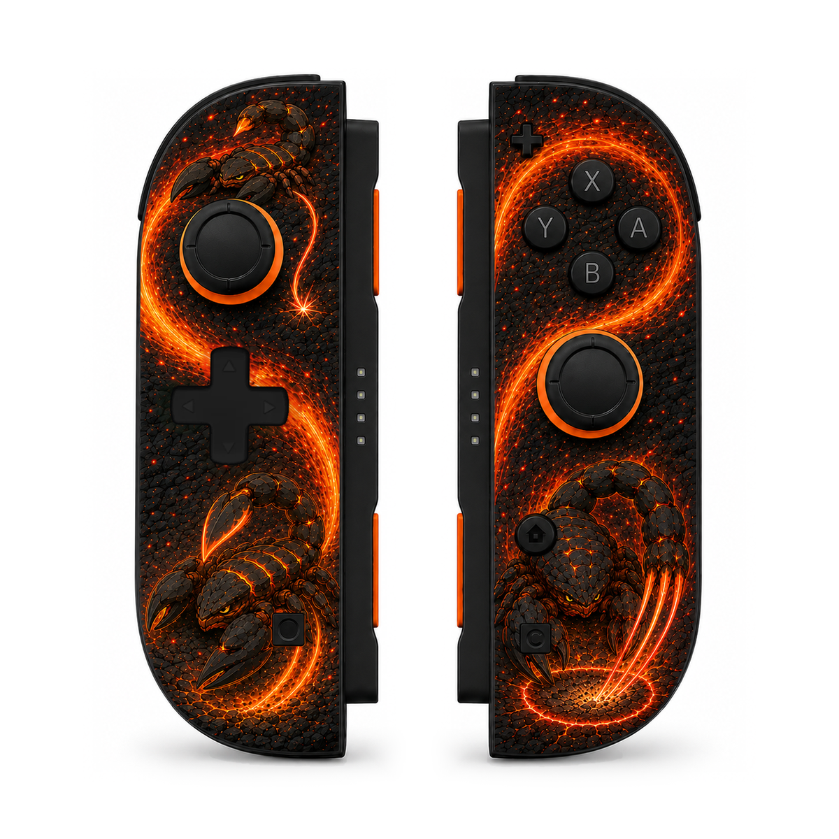Scorchpin Custom Nintendo Switch 2 Joy-Cons with TMR Drift-Resistant Joysticks