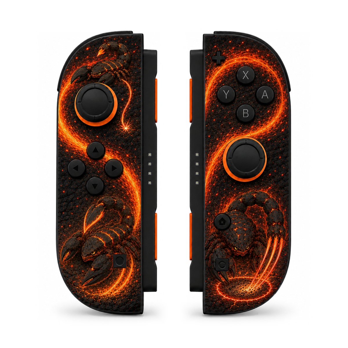 Scorchpin Custom Nintendo Switch 2 Joy-Cons with TMR Drift-Resistant Joysticks
