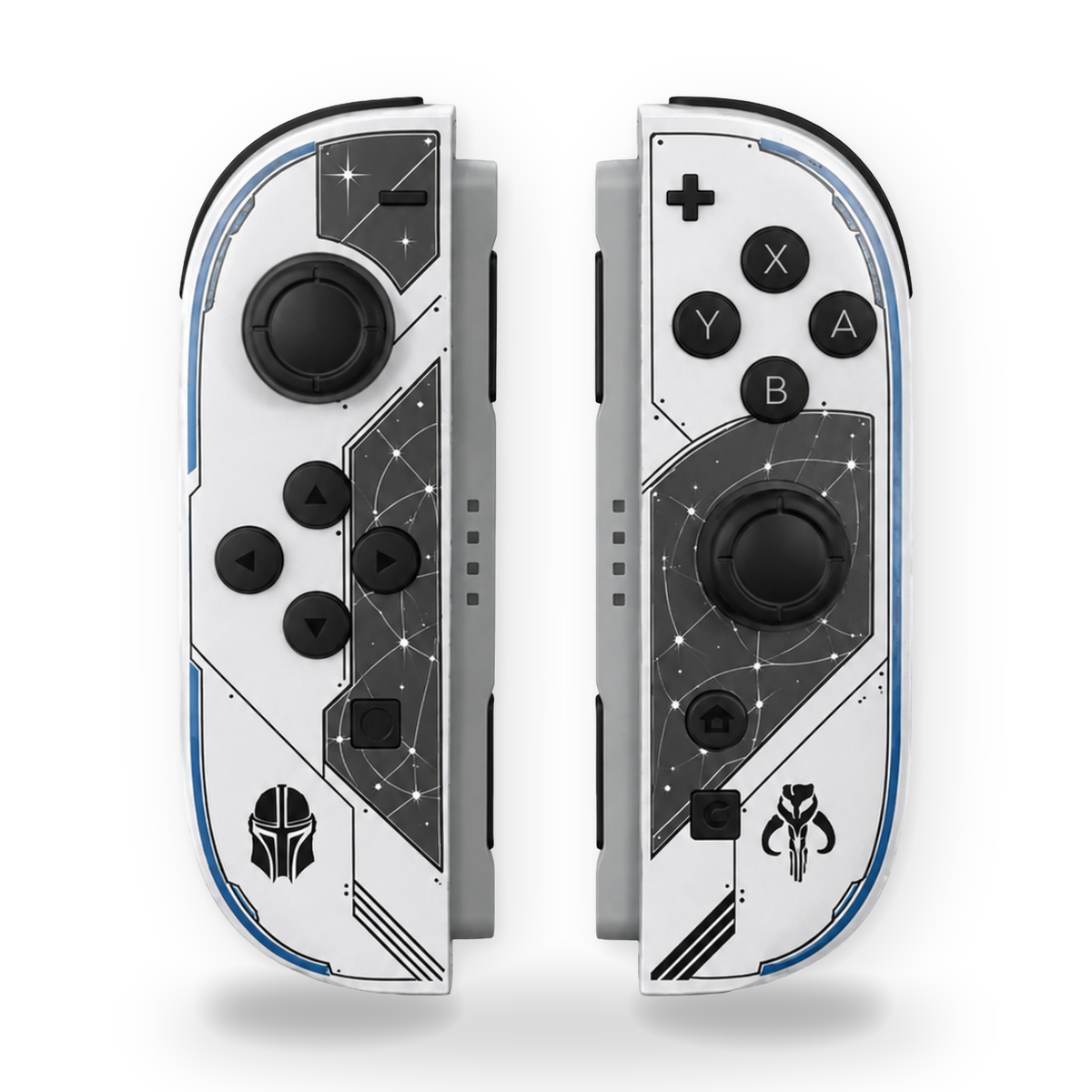 The Mandaloian Custom Nintendo Switch 2 Joy-Cons with TMR Drift-Resistant Joysticks
