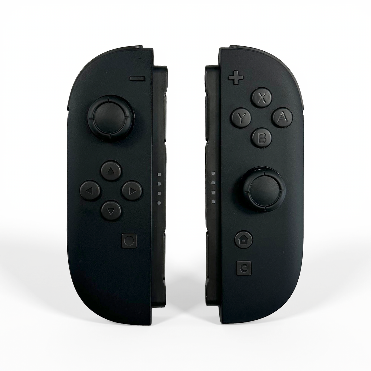 Black & White Custom Nintendo Switch 2 Joy-Cons with TMR Drift-Resistant Joysticks