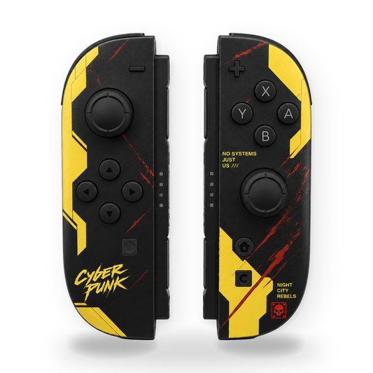 Cyber Punk Custom Nintendo Switch 2 Joy-Cons with TMR Drift-Resistant Joysticks