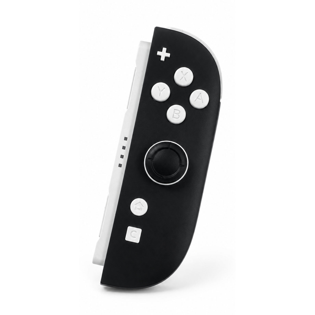 Black & White Custom Nintendo Switch 2 Joy-Cons with TMR Drift-Resistant Joysticks