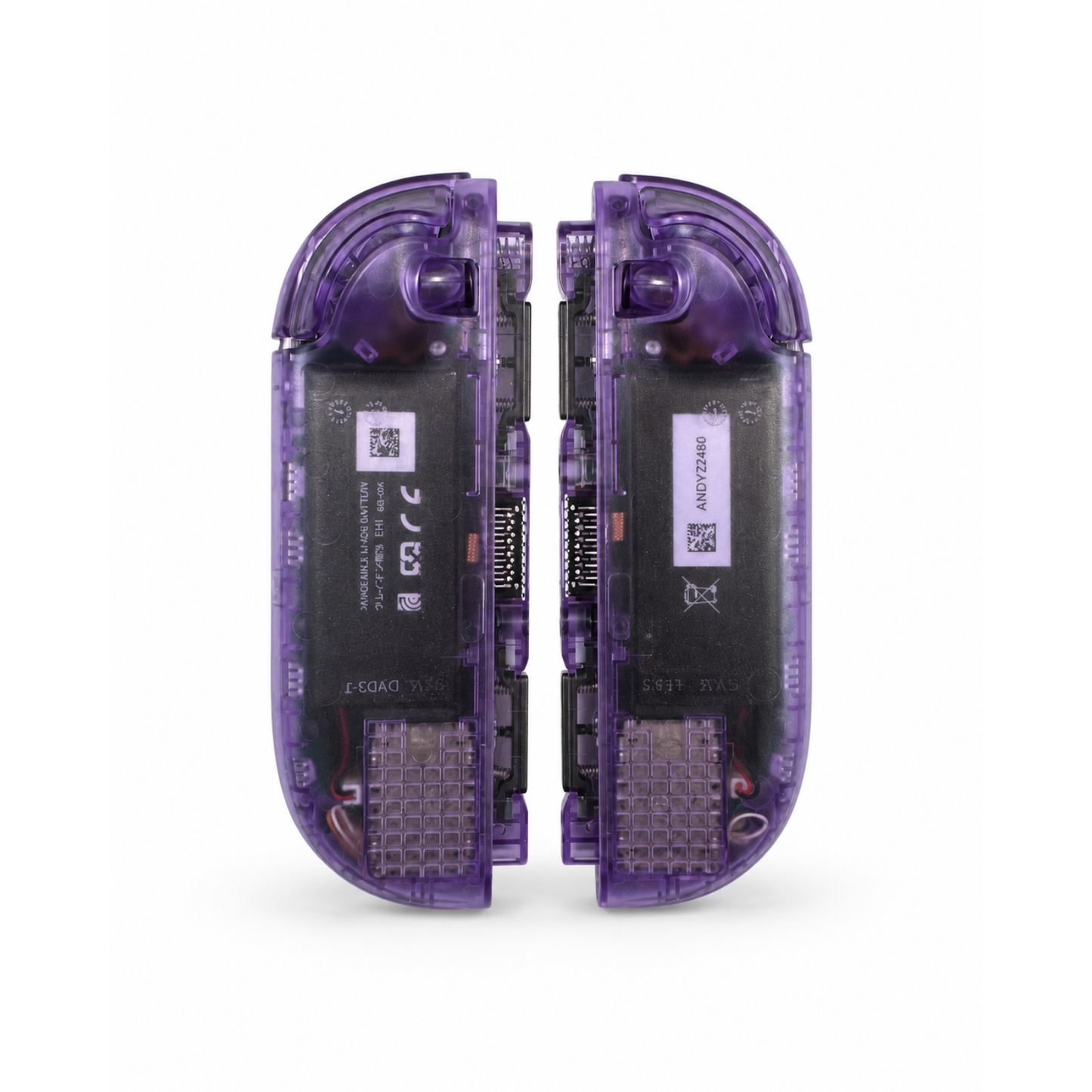 Atomic Purple Custom Nintendo Switch 2 Joy-Cons with TMR Drift-Resistant Joysticks