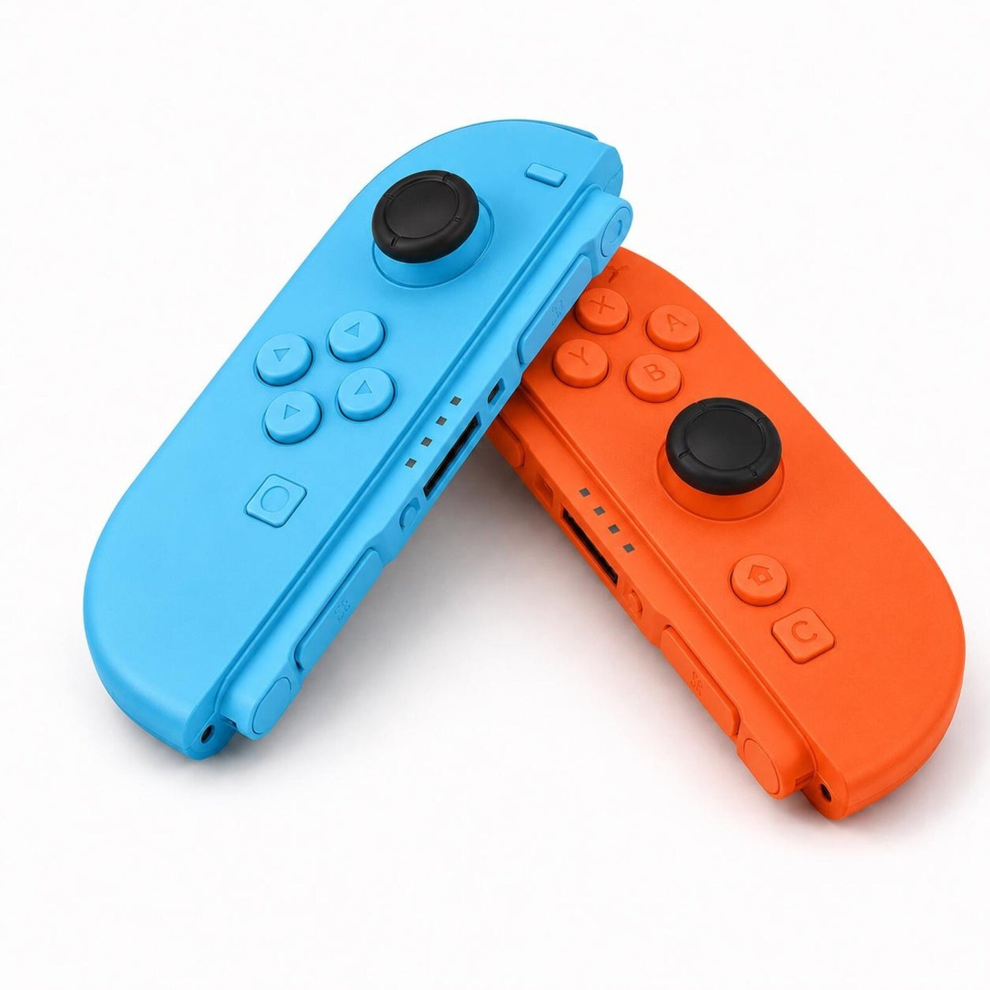 Blue & Orange Custom Nintendo Switch 2 Joy-Cons with TMR Drift-Resistant Joysticks