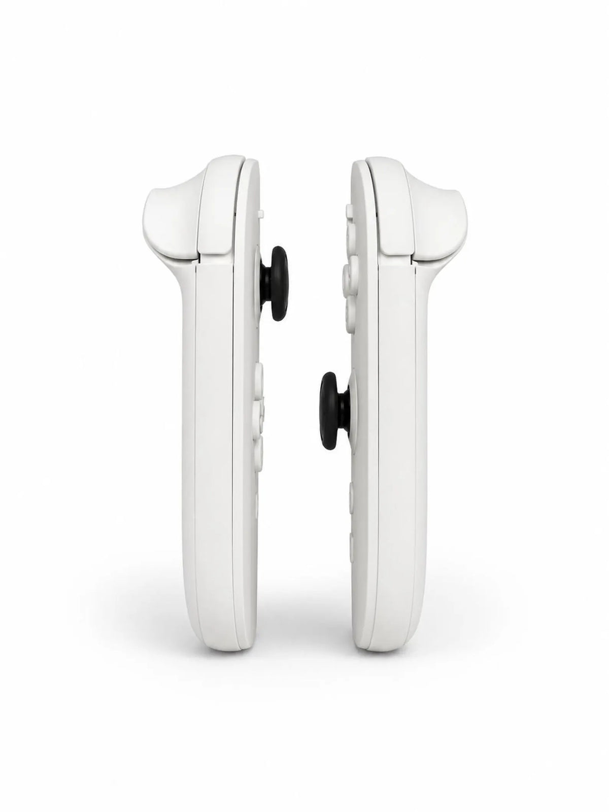 Double White Custom Nintendo Switch 2 Joy-Cons with TMR Drift-Resistant Joysticks