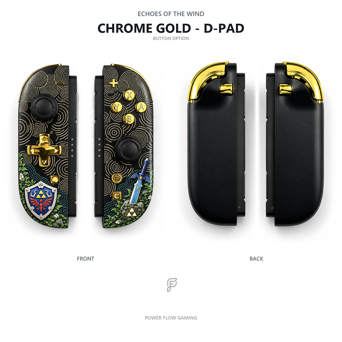 Emerald Guardian Relic Custom Nintendo Switch 2 Joy-Cons with TMR Drift-Resistant Joysticks