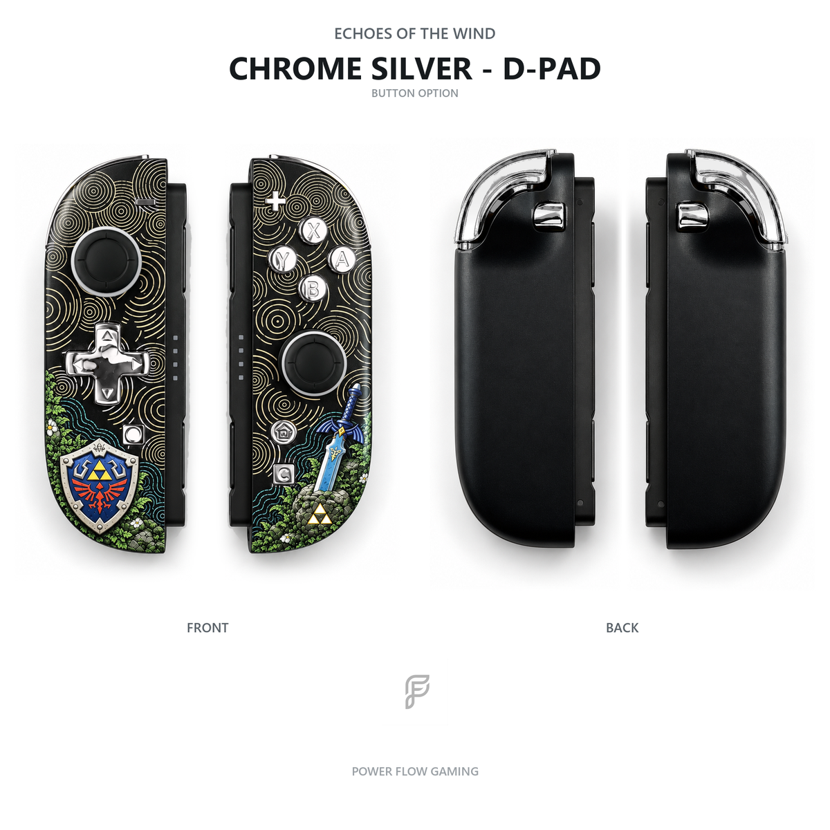 Emerald Guardian Relic Custom Nintendo Switch 2 Joy-Cons with TMR Drift-Resistant Joysticks