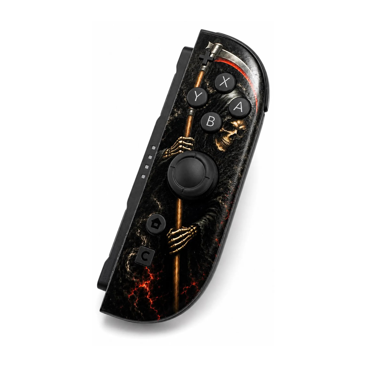 Grim Reaper Custom Nintendo Switch 2 Joy-Cons with TMR Drift-Resistant Joysticks