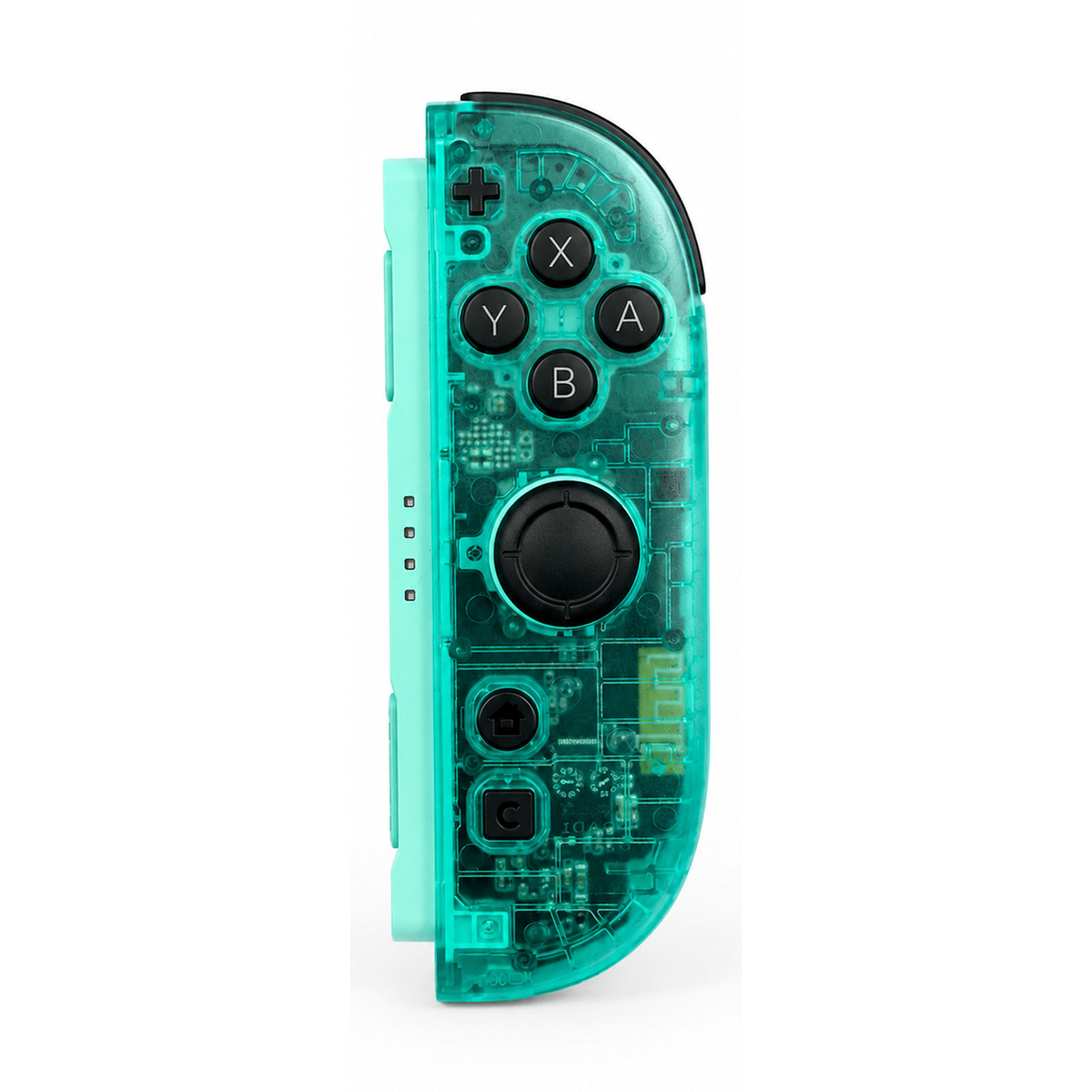 Clear Purple & Green Custom Nintendo Switch 2 Joy-Cons with TMR Drift-Resistant Joysticks