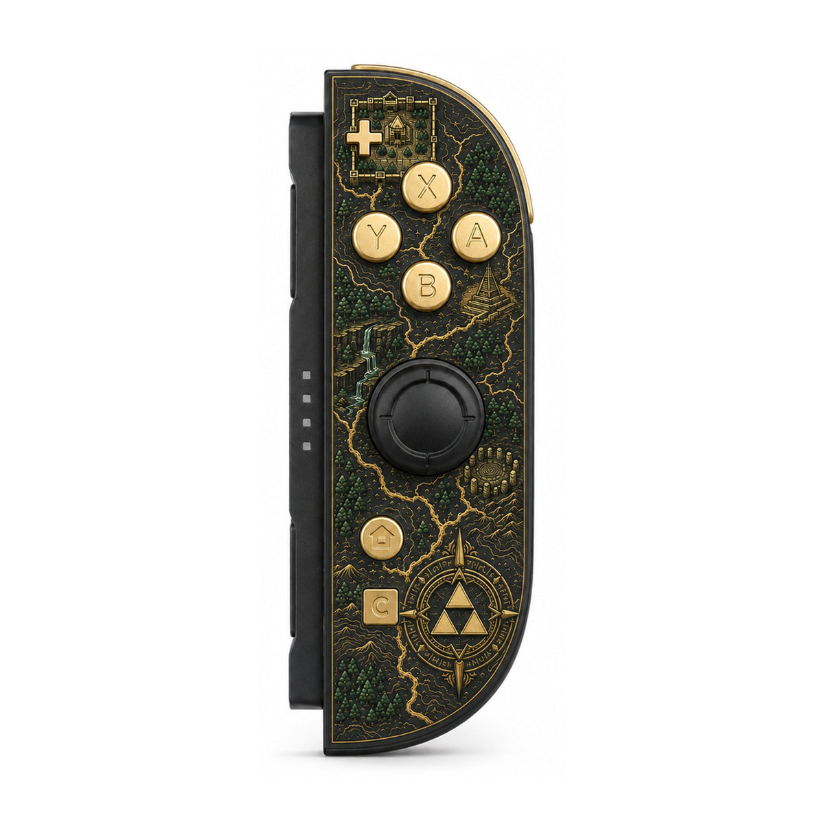 Sacred Cartographer Custom Nintendo Switch 2 Joy-Cons with TMR Drift-Resistant Joysticks