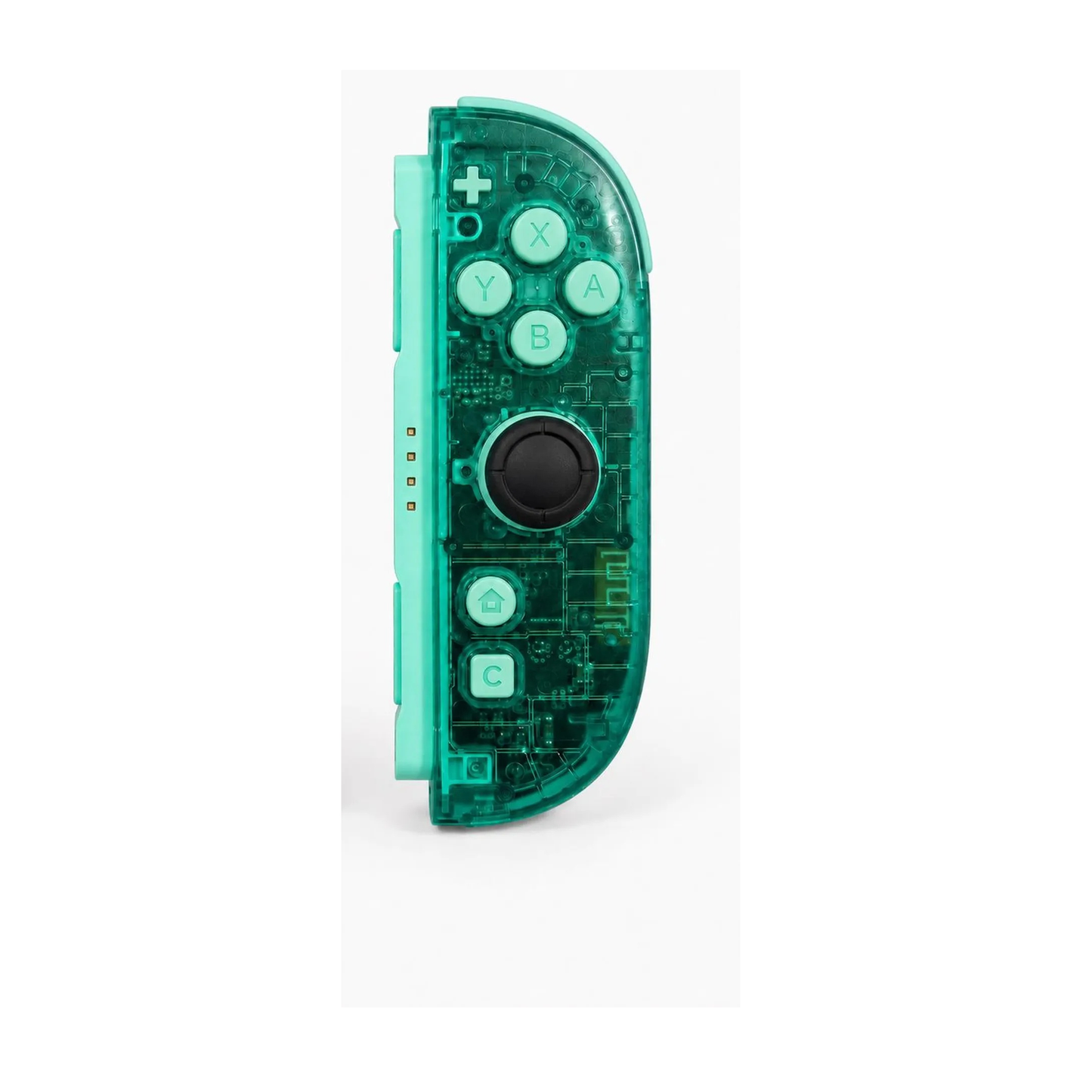 Clear Purple & Green Custom Nintendo Switch 2 Joy-Cons with TMR Drift-Resistant Joysticks