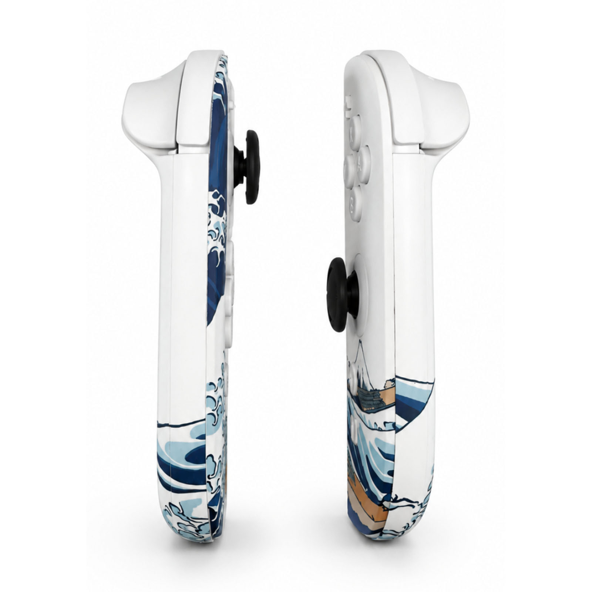 The Great Wave Custom Nintendo Switch 2 Joy-Cons with TMR Drift-Resistant Joysticks