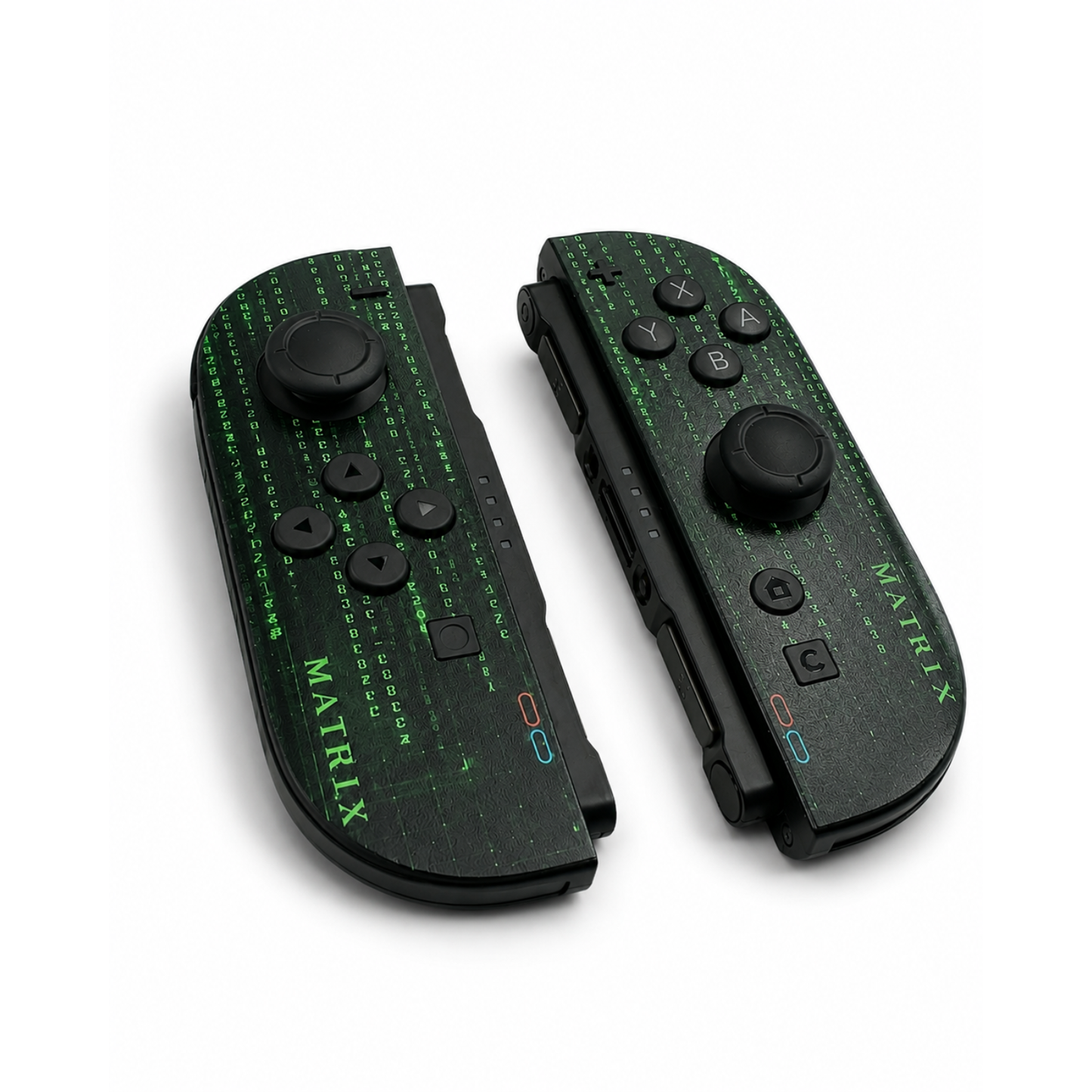 Matrix Code Custom Nintendo Switch 2 Joy-Cons with TMR Drift-Resistant Joysticks