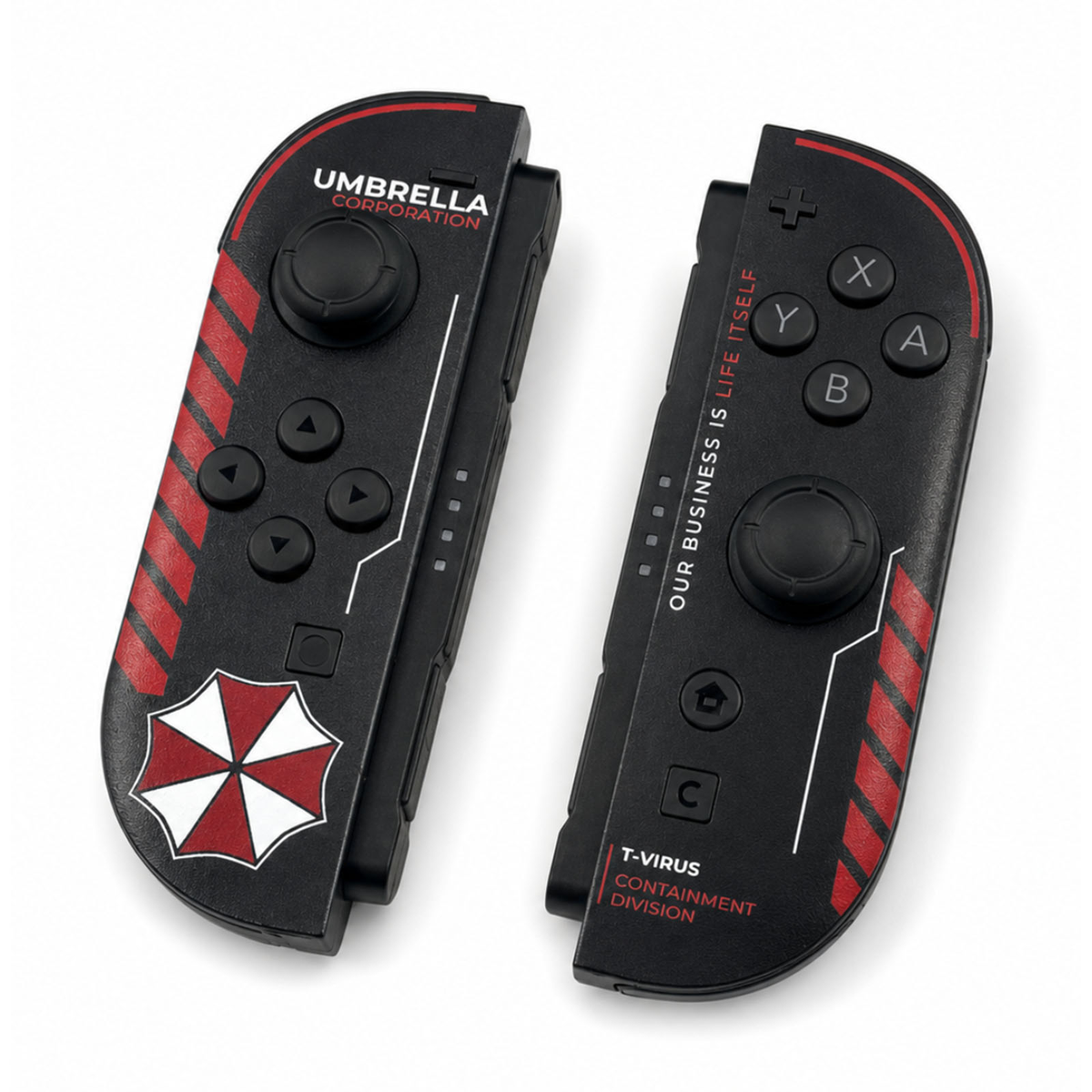 Umbrella Corp Custom Nintendo Switch 2 Joy-Cons with TMR Drift-Resistant Joysticks