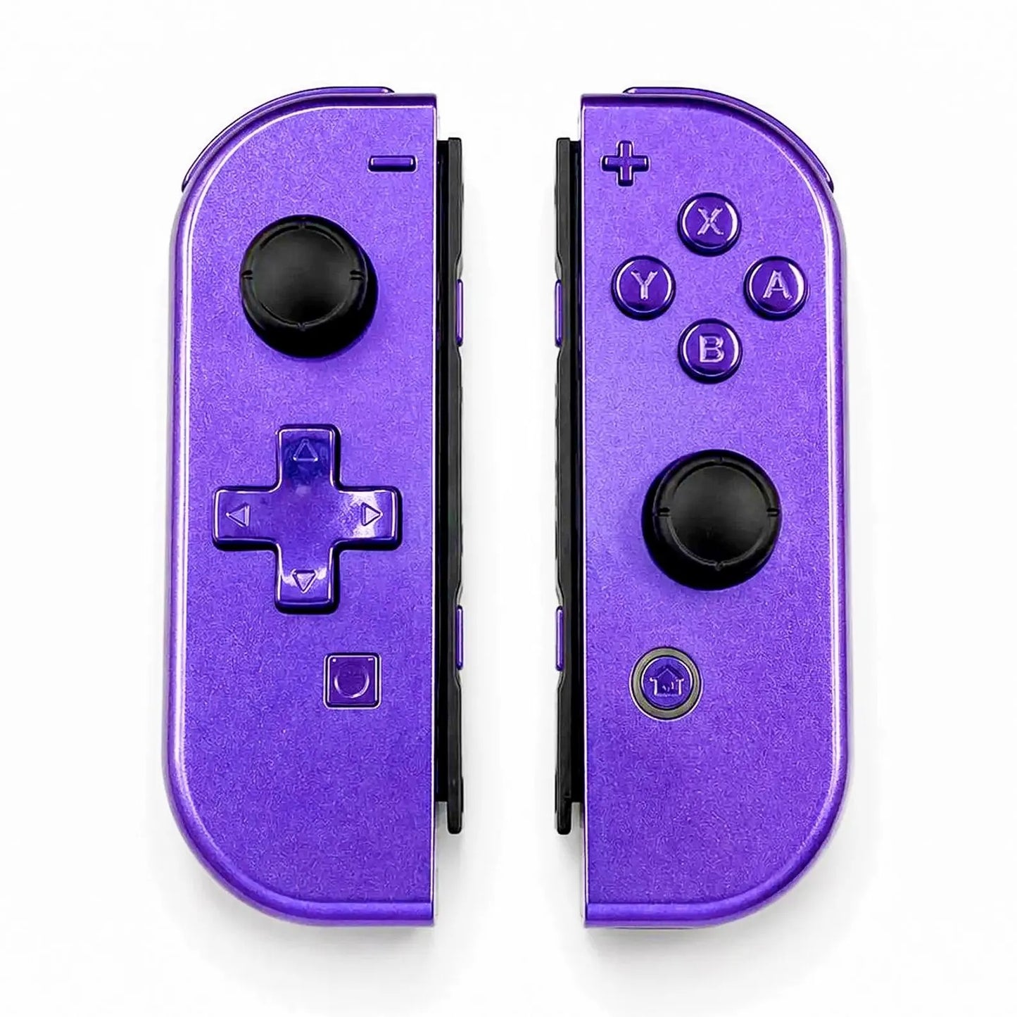 Chameleon Blue & Purple Custom Nintendo Switch 1 Joy-Cons with TMR Hall Effect Joysticks