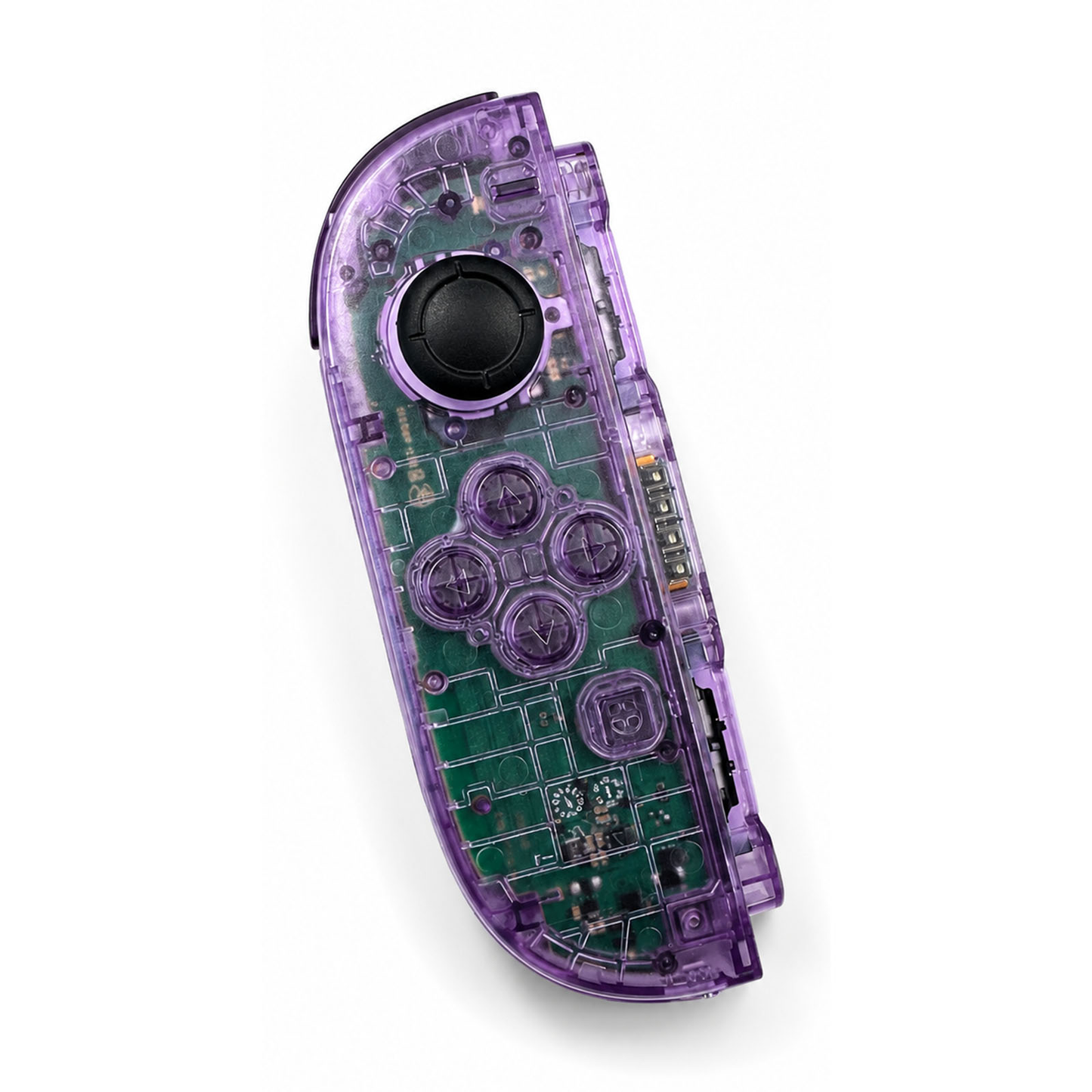 Double Clear Purple & Green Custom Nintendo Switch 2 Joy-Cons with TMR Drift-Resistant Joysticks