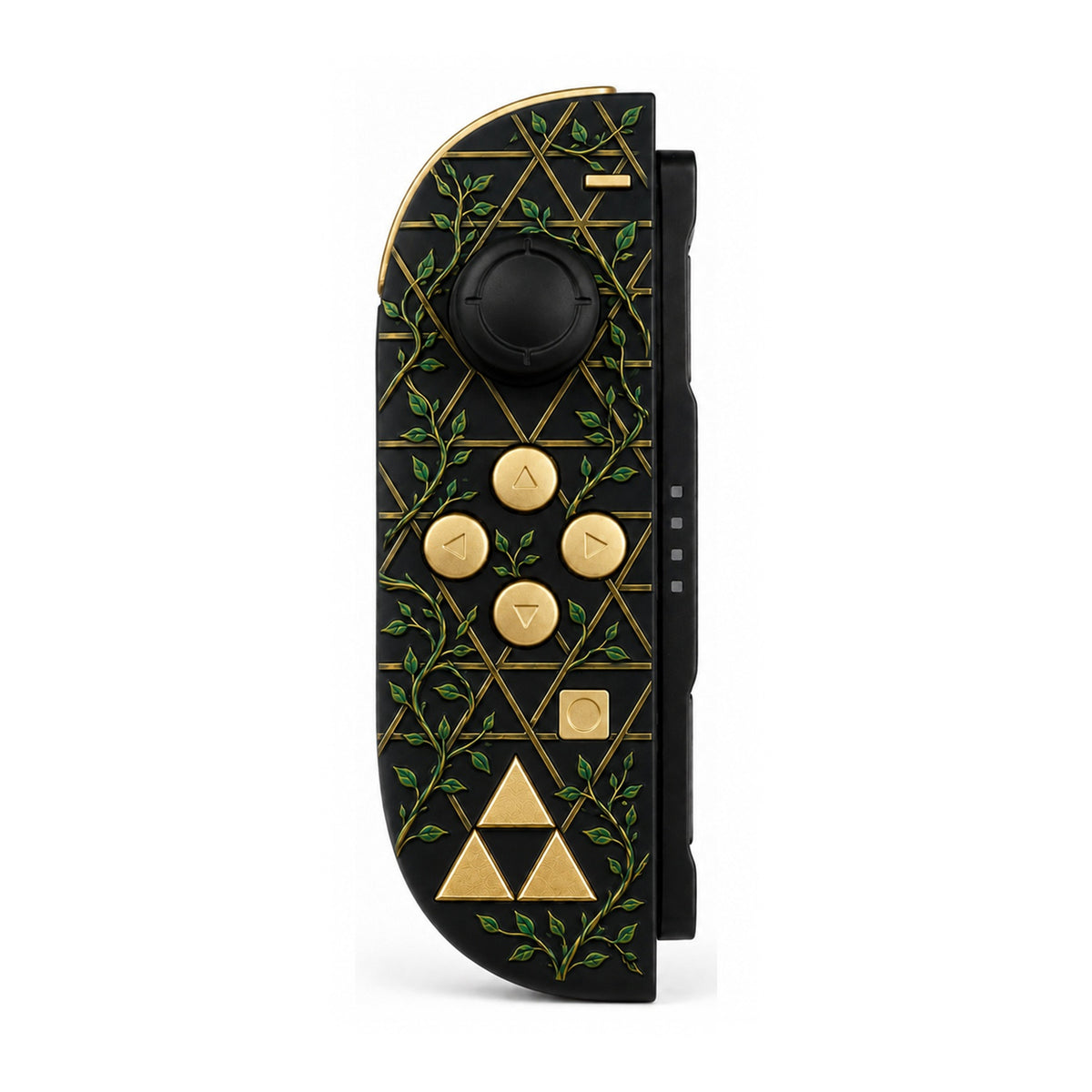 Tree of Life Gold Buttons Custom Nintendo Switch 2 Joy-Cons with TMR Drift-Resistant Joysticks