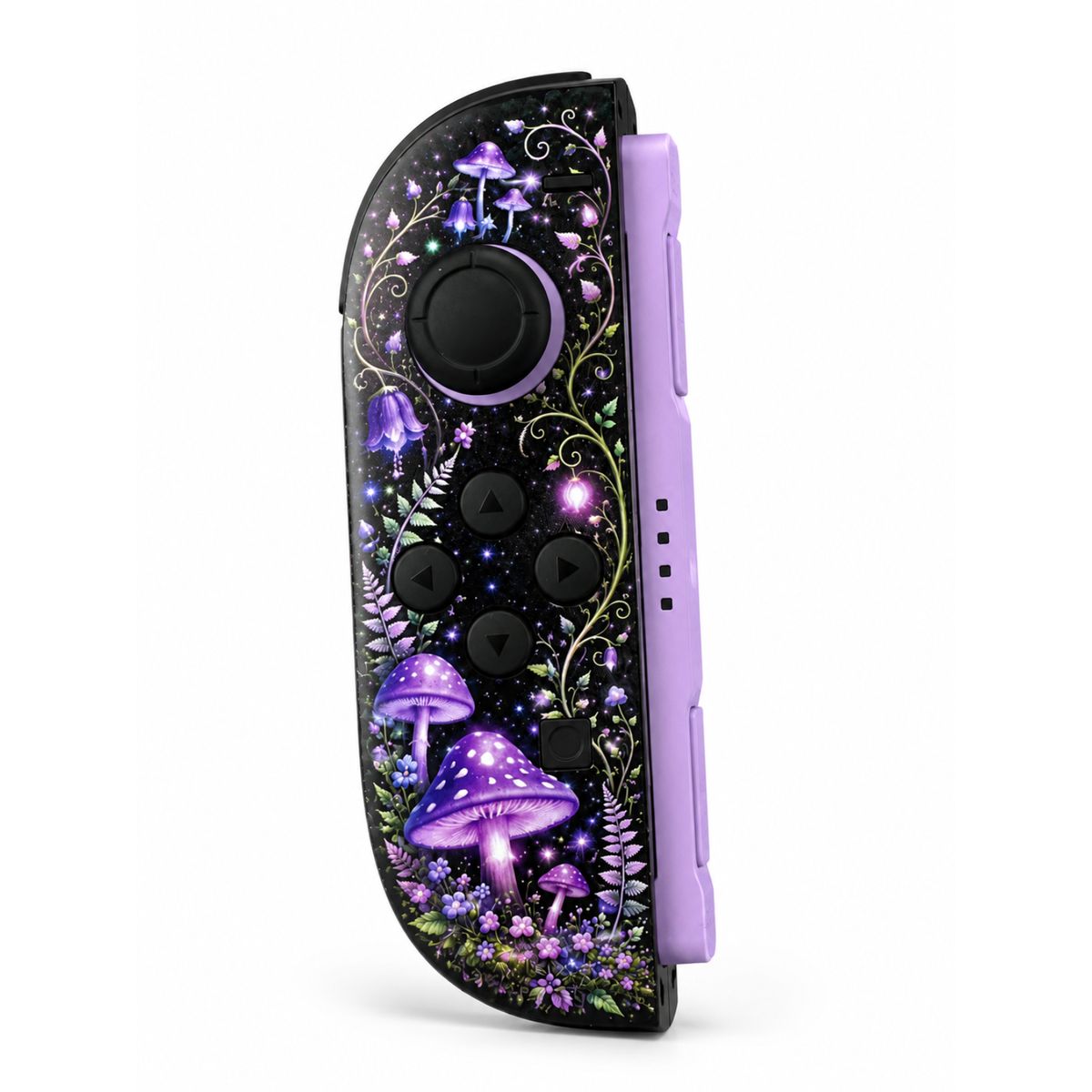 Mushrooms Purple & Green Nintendo Switch 2 Joy-Cons with TMR Drift-Resistant Joysticks