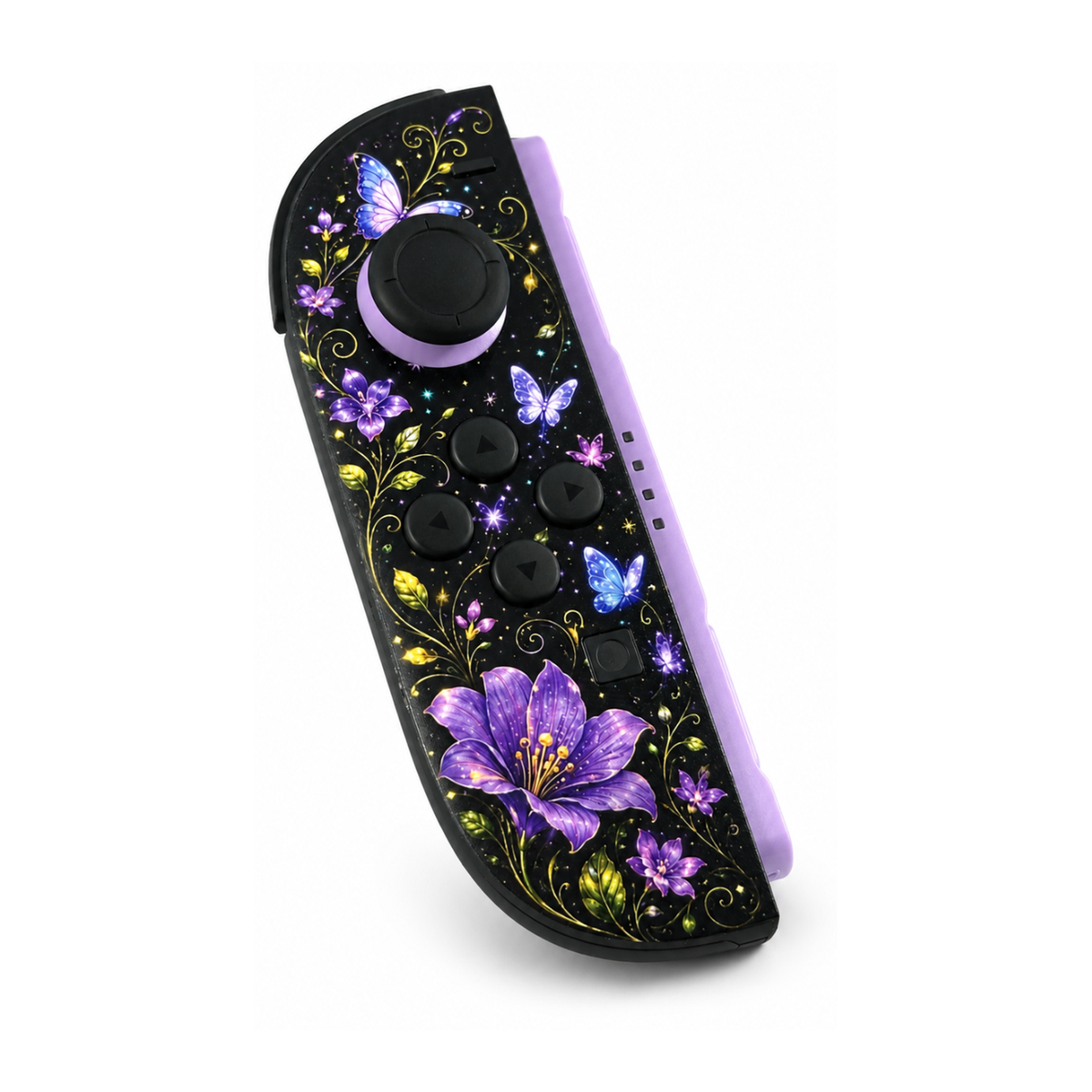 Custom Flower Nintendo Switch 2 Joy-Cons with TMR Drift-Resistant Joysticks