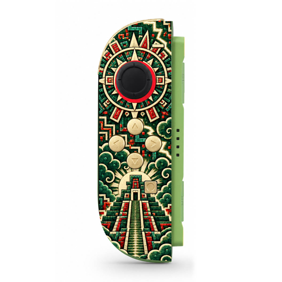 Aztec Thunder Serpent Custom Nintendo Switch 2 Joy-Cons with TMR Joysticks