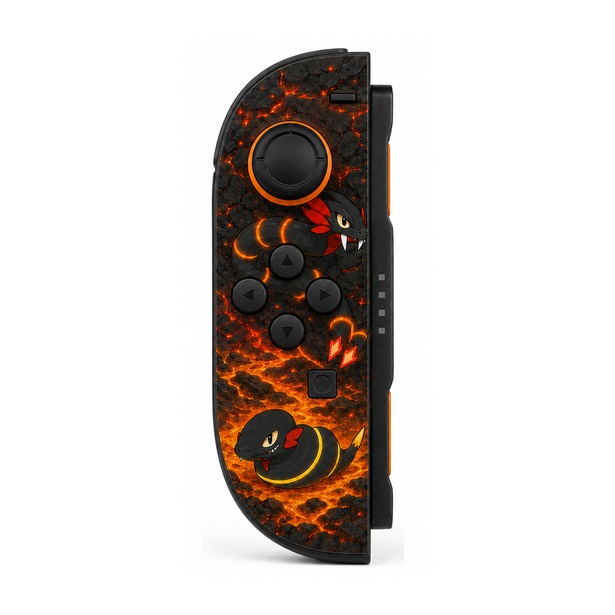 Charcoil Molten Strata Custom Nintendo Switch 2 Joy-Cons with TMR Drift-Resistant Joysticks