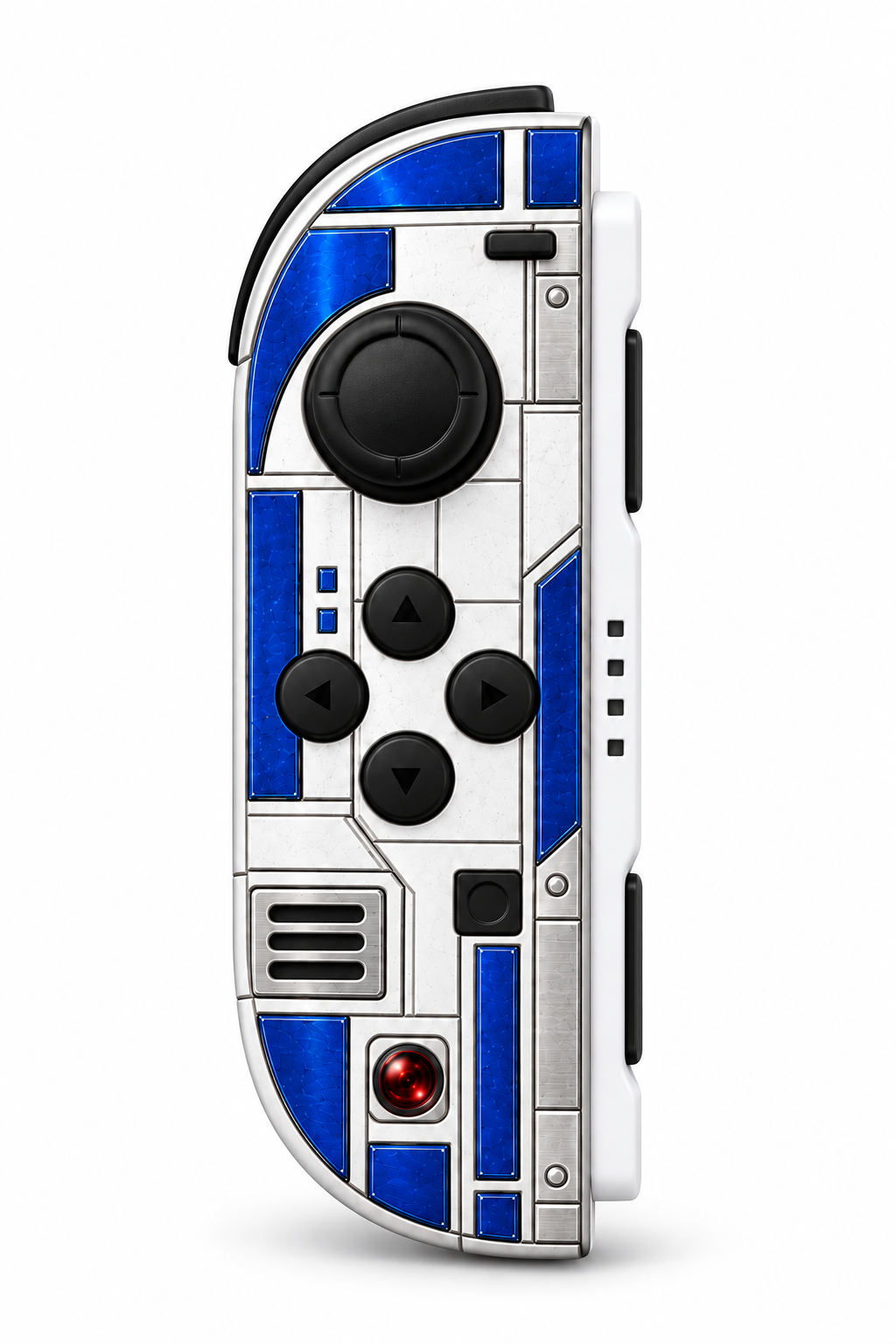 Double R2-D2 Black Buttons Nintendo Switch 2 Joy-Con DIY Build at Home Kit