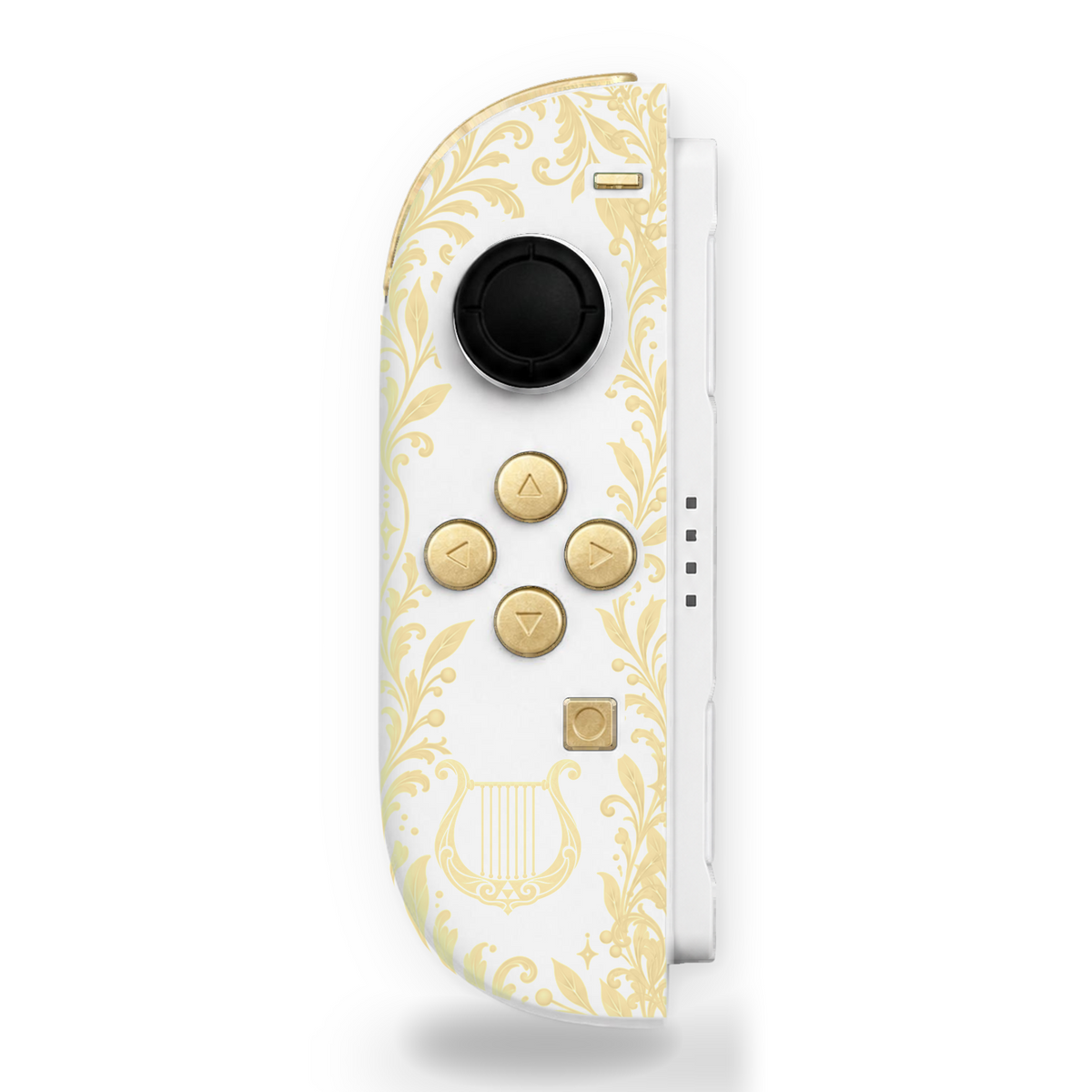 Golden Harp and Triforce Custom Nintendo Switch 2 Joy-Cons with TMR Joysticks