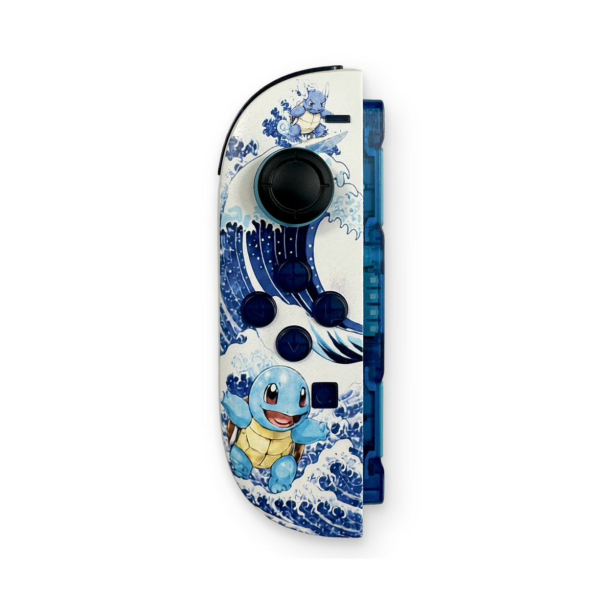 Water Monster Great Wave Custom Nintendo Switch 2 Joy-Cons with TMR Drift-Resistant Joysticks