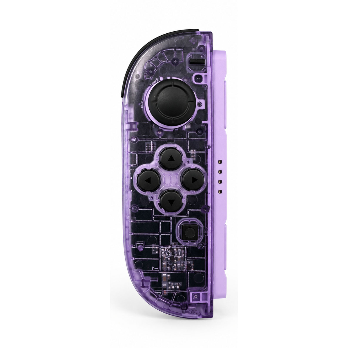 Clear Purple & Green Custom Nintendo Switch 2 Joy-Cons with TMR Drift-Resistant Joysticks