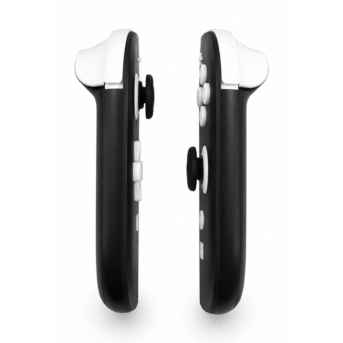 Black & White Custom Nintendo Switch 2 Joy-Cons with TMR Drift-Resistant Joysticks