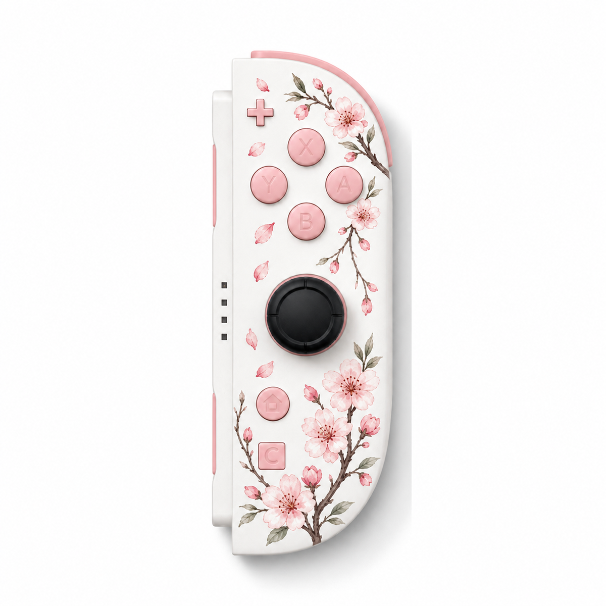Cherry Blossoms Custom Nintendo Switch 2 Joy-Cons with TMR Drift-Resistant Joysticks