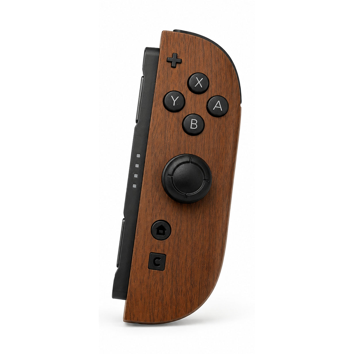 Wood Grain Custom Nintendo Switch 2 Joy-Cons with TMR Drift-Resistant Joysticks