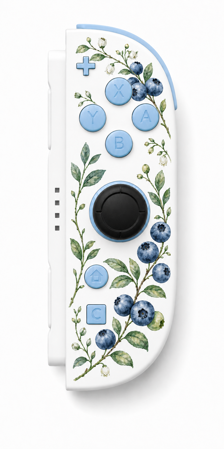 Blueberries Custom Nintendo Switch 2 Joy-Cons with TMR Drift-Resistant Joysticks