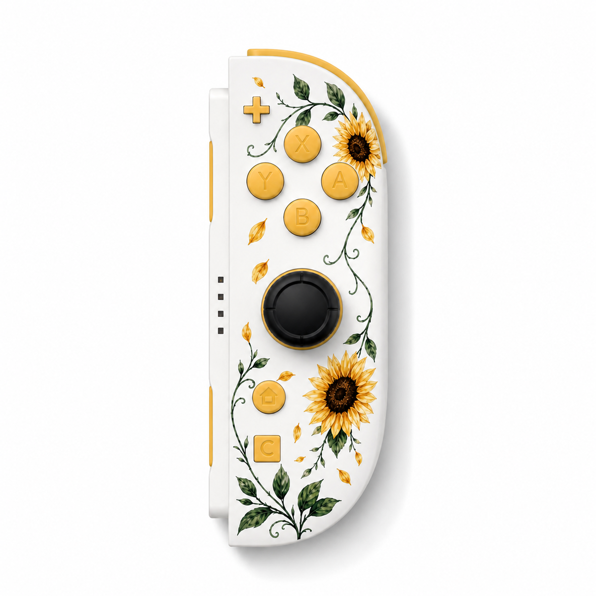 Sunflowers Custom Nintendo Switch 2 Joy-Cons with TMR Drift-Resistant Joysticks