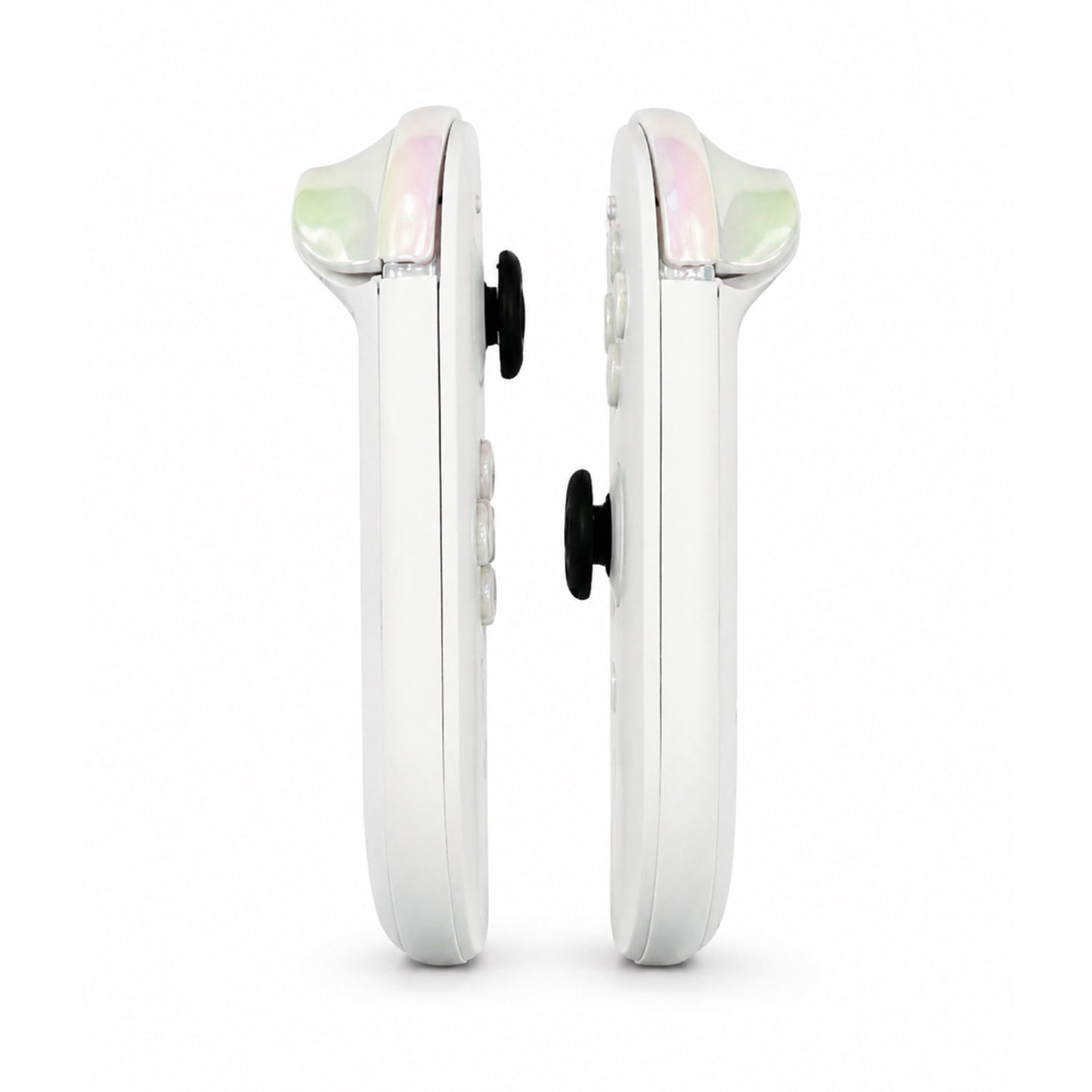 White Pearl Custom Nintendo Switch 2 Joy-Cons with TMR Drift-Resistant Joysticks