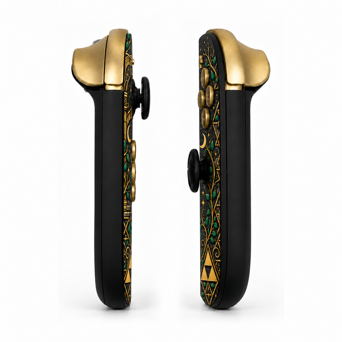 Moonlit Ruin Filigree Custom Nintendo Switch 2 Joy-Cons with TMR Drift-Resistant Joysticks
