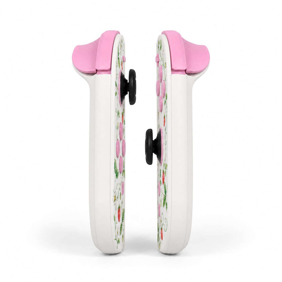Strawberries Custom Nintendo Switch 2 Joy-Cons with TMR Drift-Resistant Joysticks