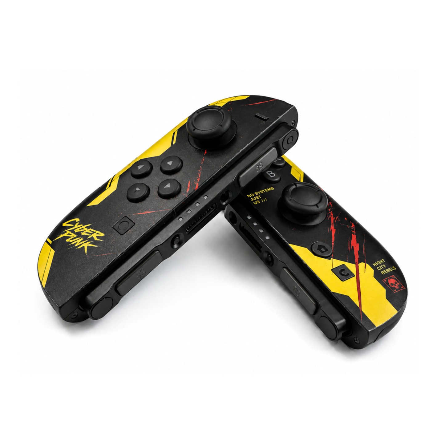 Cyber Punk Custom Nintendo Switch 2 Joy-Cons with TMR Drift-Resistant Joysticks